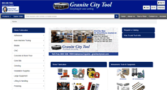 Desktop Screenshot of granitecitytool.com